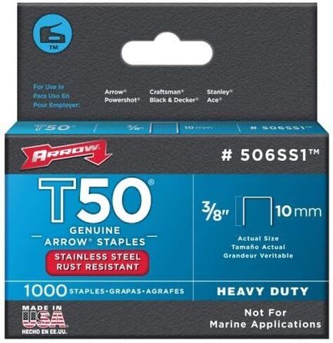 506SS1 3/8" T50 دبابيس من الفولاذ المقاوم للصدأ in Kuwait