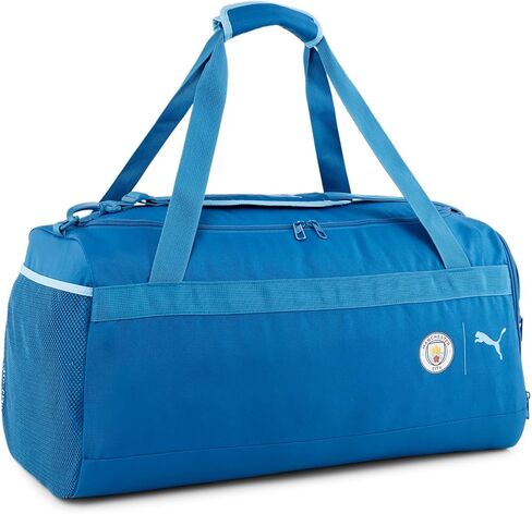 PUMA Manchester City Sports Bag - Removable Shoulder Strap - Lake Blue - 54 Litre in Saudi Arabia