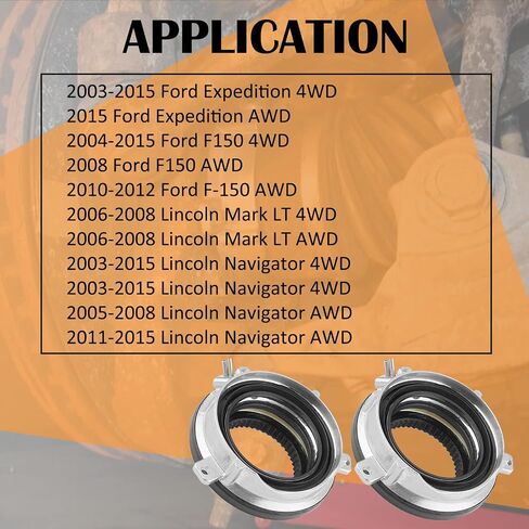 600-105 4WD Auto Locking Hub Actuator Vacuum Solenoid w/Cover Line Fits for Expedition F150 Lincoln Navigator Mark Replaces 7L1Z3C247A 7L1Z-3C247-A in Saudi Arabia