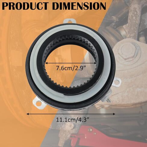 600-105 4WD Auto Locking Hub Actuator Vacuum Solenoid w/Cover Line Fits for Expedition F150 Lincoln Navigator Mark Replaces 7L1Z3C247A 7L1Z-3C247-A in Saudi Arabia