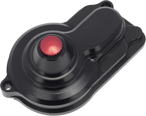 غطاء علبة التروس التفاضلية الخلفية من سبائك الألومنيوم DKKY من DKKY لـ Losi 1/18 Mini-T 2.0 2WD (أسود) in Saudi Arabia