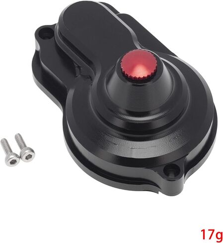 غطاء علبة التروس التفاضلية الخلفية من سبائك الألومنيوم DKKY من DKKY لـ Losi 1/18 Mini-T 2.0 2WD (أسود) in Saudi Arabia