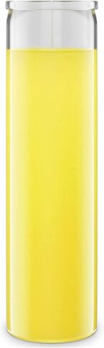 Simply Soson 1 Piece Unscented 7 Color Glass Prayer Devotional Candle, Hand Poured Wax Candles - 2 Inch x 8 Inch, Great for Sanctuary, Vigils, Casting Chimes, Rituals, Spells, Wiccan & More in Kuwait