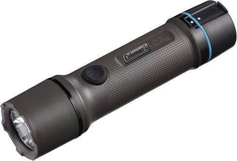Coleman OneSource Rechargeable LED Flashlight, Water-Resistant Flashlight with OneSource Batteries Shines Up to 1000 Lumens, Rechargeable Heavy-Duty Flashlight for Camping, Emergencies, & Home Usage in Saudi Arabia