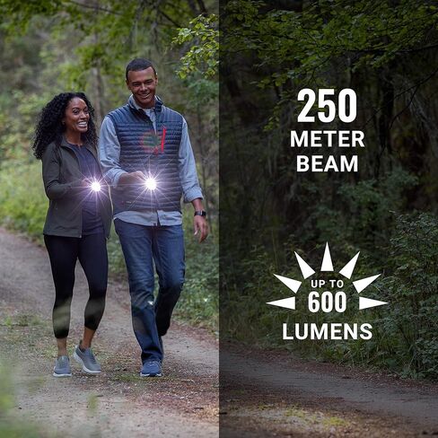 Coleman OneSource Rechargeable LED Flashlight, Water-Resistant Flashlight with OneSource Batteries Shines Up to 1000 Lumens, Rechargeable Heavy-Duty Flashlight for Camping, Emergencies, & Home Usage in Saudi Arabia