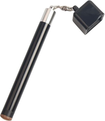 Pool Cue Chalk Holder,2 in 1 Pool Chalk Holder Pocket for Billiards Non-Slip Billiard Cue Tip Tool Pool Table Accessory in Kuwait