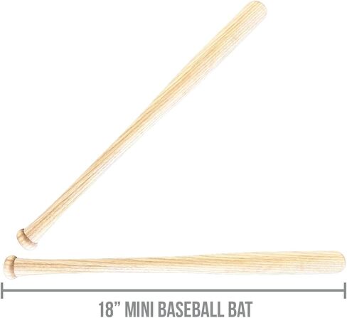 مضرب بيسبول خشبي صغير مقاس 18 بوصة in Kuwait