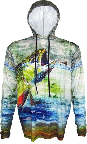 Brook Trout Sunpro Hoodie in Saudi Arabia