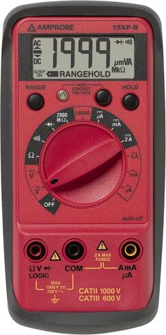 Amprobe 15XP-B Compact Digital Multimeter with Non-Contact Voltage Indicator and Logic Test in Saudi Arabia