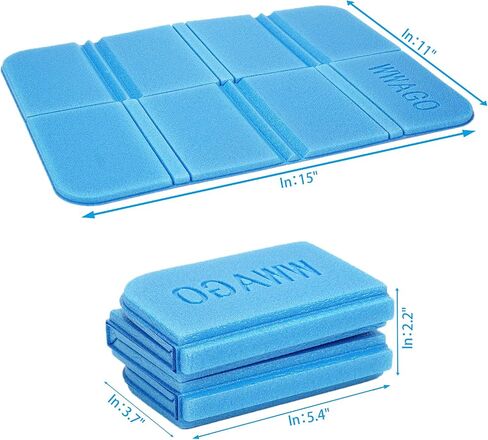 Outdoor Folding Foam Sit Mat Comfort Portable Reusable Waterproof Camping Seat Pad for Pinic, Hiking, Backpacking, Mountaineering, Trekking Outdoor Activities in Saudi Arabia