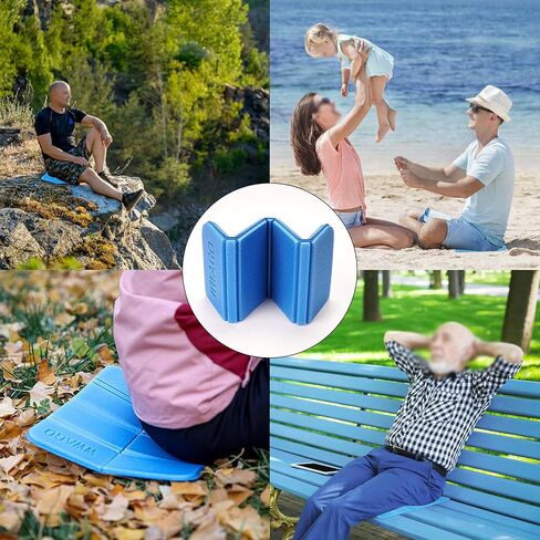 Outdoor Folding Foam Sit Mat Comfort Portable Reusable Waterproof Camping Seat Pad for Pinic, Hiking, Backpacking, Mountaineering, Trekking Outdoor Activities in Saudi Arabia