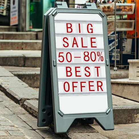 10 Pcs 90 Inch Track for Flexible Plastic Sign Letters Clear Plastic Letter Board Track for Marquee Letters Fit for 5 Inch 7 Inch and 9 Inch Flexible Panels in Saudi Arabia