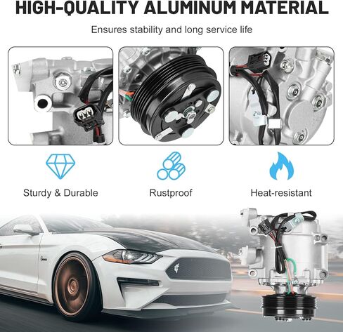 ضاغط تكييف الهواء الجديد مع القابض لهوندا CR-Z 1.5L 2011-2015، Honda Insight 1.3L 2010-2014 16003168-101 in Saudi Arabia