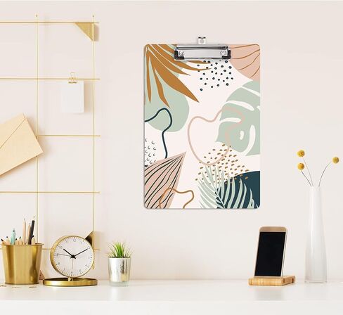 Hongri Cardboard 8.5 x 11 Clipboard, Fashion Design Letter Size Wooden Clipboards, Cute Animals Pattern, A4 Standard Clip Board Size 9" x 12.5", Office & School Supply, Back to School, Starry Cat in Kuwait