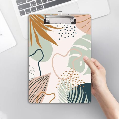 Hongri Cardboard 8.5 x 11 Clipboard, Fashion Design Letter Size Wooden Clipboards, Cute Animals Pattern, A4 Standard Clip Board Size 9" x 12.5", Office & School Supply, Back to School, Starry Cat in Kuwait