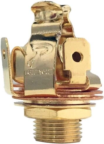 Pure Tone Multi Contact Stereo 1/4" Output Jack, Gold in Saudi Arabia
