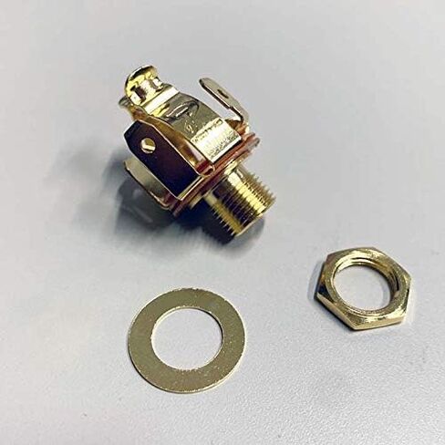 Pure Tone Multi Contact Stereo 1/4" Output Jack, Gold in Saudi Arabia