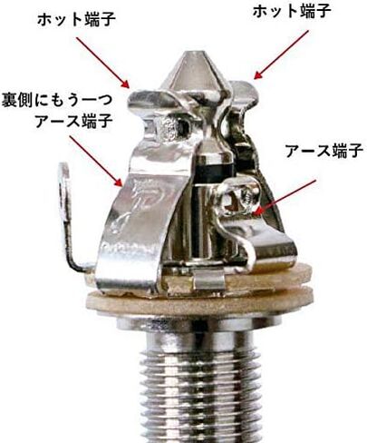 Pure Tone Multi Contact Stereo 1/4" Output Jack, Gold in Saudi Arabia