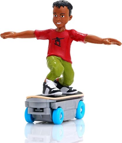 NSI Toys #Boneless لعبة صغيرة مشحونة للغاية لوح تزلج مع شخصية متزلج يمكن وضعها in Saudi Arabia
