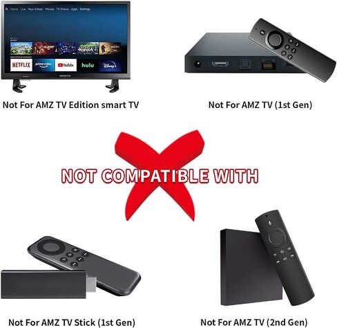 DR49WK B PE59CV Replacement Voice Remote Control for AMZ TV(3rd Gen, Pendant Design), AMZ TV Stick(2nd Gen, 3rd Gen, Lite, 4K AMZ TV Cube(1st Gen, 2nd Gen) in Saudi Arabia