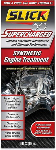 Slick 50 SL-750001-06 Supercharged Full Synthetic Engine Treatment, 15 fl. oz, 6 Pack in Saudi Arabia