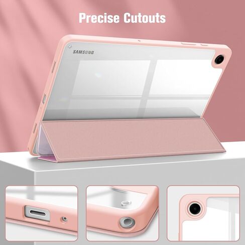 Fintie Clear Case for Samsung Galaxy Tab A11+/A9+ 11'', Lilac Marble in Saudi Arabia