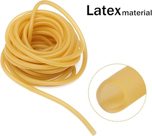 9.84ft / 3m شريط مطاطي من اللاتكس الطبيعي مقلاع شريط مطاطي أنبوب خرطوم مطاطي للرياضة مقلاع المنجنيق أنبوب جراحي أجزاء مرنة الصيد في الهواء الطلق in Kuwait