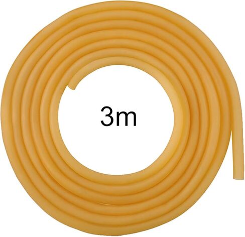 9.84ft / 3m شريط مطاطي من اللاتكس الطبيعي مقلاع شريط مطاطي أنبوب خرطوم مطاطي للرياضة مقلاع المنجنيق أنبوب جراحي أجزاء مرنة الصيد في الهواء الطلق in Kuwait