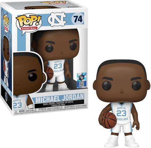 NBA Pop! Vinyl Figure Michael Jordan (UNC White) [74] in Saudi Arabia