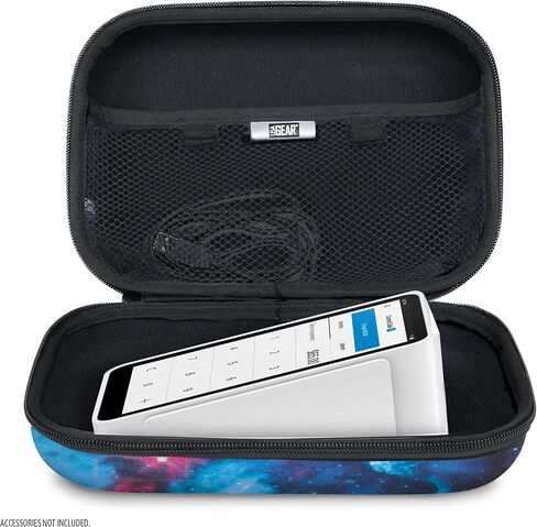 USA GEAR Square Terminal Case Compatible with Square Terminal Cash Register, Square Terminal Printer Paper, and Card Reader Accessories - Water Resistant Exterior and 3 Removable Pouches - Black in Kuwait