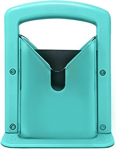 Bagel Slicer, Safety Handle，Bagel Cutter Stainless Steel (Aqua Sky) in Saudi Arabia