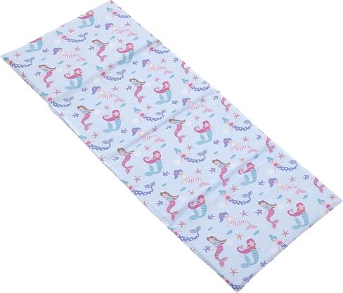 Everything Kids Mermaid, Seashell, Star Fish Aqua, Lavender and Pink Preschool Nap Pad Sheet in Saudi Arabia