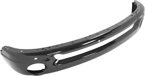 KUAFU Front Bumper Face Bar Compatible with 2003-2010 Dodge Ram 1500 2500 3500 Bumper Cover Impact Bar w/Fog Light Holes Replace for 55077946AA 55077946AB 55077103ABCH1002383 CH1002373 Chrome Silvery in Saudi Arabia