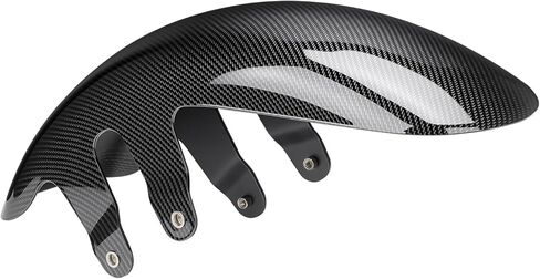 Motorcycle Front Fender, Tire Mudguard for Harley Touring CVO Street Glide, CVO Road Glide, CVO Road Glide ST, Street Glide Ultra 2023-2025 (Carbon Fiber Pattern) in Saudi Arabia