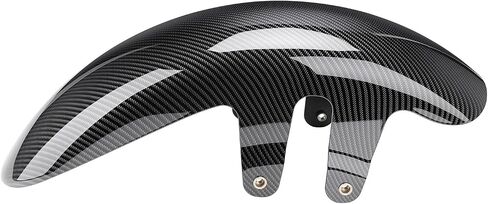 Motorcycle Front Fender, Tire Mudguard for Harley Touring CVO Street Glide, CVO Road Glide, CVO Road Glide ST, Street Glide Ultra 2023-2025 (Carbon Fiber Pattern) in Saudi Arabia