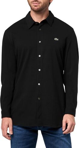 Lacoste Men's Slim Fit Cotton Piqué Shirt in Saudi Arabia
