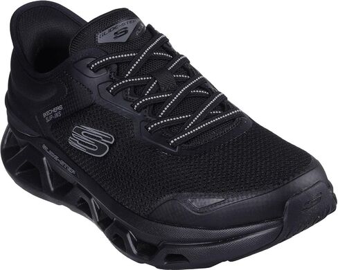 Skechers - Mens Glide-Step Altus - Turn Out Slip On Shoes, Color Black, Size: 9 W US in Saudi Arabia