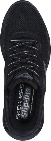 Skechers - Mens Glide-Step Altus - Turn Out Slip On Shoes, Color Black, Size: 9 W US in Saudi Arabia
