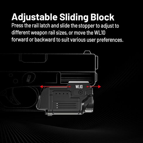 AIMWIM WL10 GL GL التكتيكية الليزرية LIGHT COMBO 900 LUMENS WEAPON LIGHT مع خضراء ليزر مغناطي in Kuwait