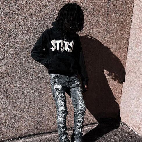 Women Men Y2k Hoodie Oversized Long Sleeve Pullover Sweatshirt Goth Grunge Aesthetic Hoodies Vintage Streetwear in Kuwait