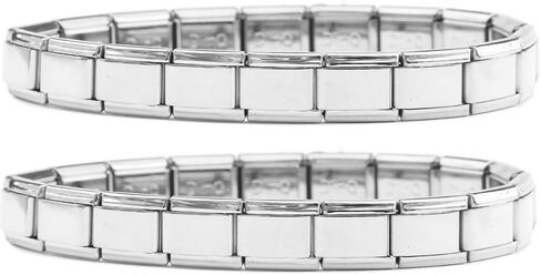 Two (2) of Shiny Italian Charm Starter Bracelet in Saudi Arabia