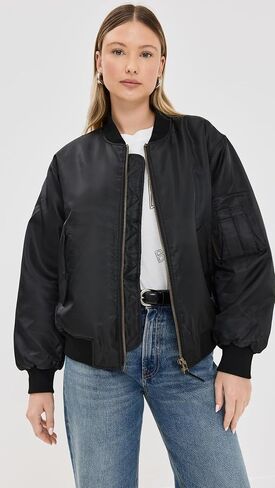 ANINE BING Women's Leon Bomber Jacket in Kuwait