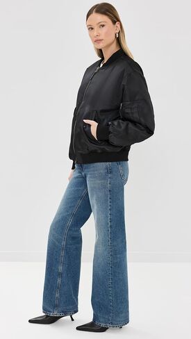 ANINE BING Women's Leon Bomber Jacket in Kuwait