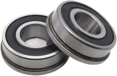 10Pcs F695-2RS Bearing 5 * 13 * 4 mm ABEC-7 Flanged Miniature F695 RS Ball F695RS in Saudi Arabia