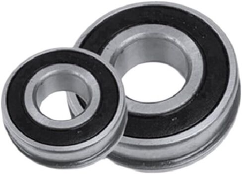 10Pcs F695-2RS Bearing 5 * 13 * 4 mm ABEC-7 Flanged Miniature F695 RS Ball F695RS in Saudi Arabia