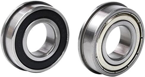 10Pcs F695-2RS Bearing 5 * 13 * 4 mm ABEC-7 Flanged Miniature F695 RS Ball F695RS in Saudi Arabia