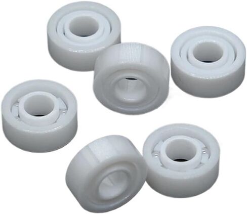 1pcs 4x10x4 mm ZrO2 Ceramic Ball Bearing MR104 4x10x4 Insulated Waterproof Bearings in Saudi Arabia