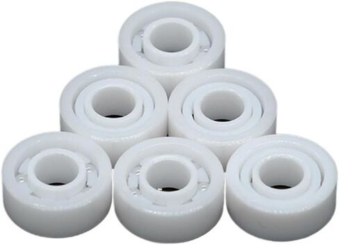 1pcs 4x10x4 mm ZrO2 Ceramic Ball Bearing MR104 4x10x4 Insulated Waterproof Bearings in Saudi Arabia