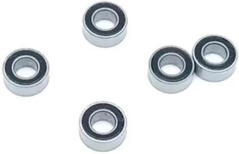 10pcs MR115-2RS Ball Bearing Steel Double-Shielded Miniature Ball Bearings 5x11x4mm in Saudi Arabia