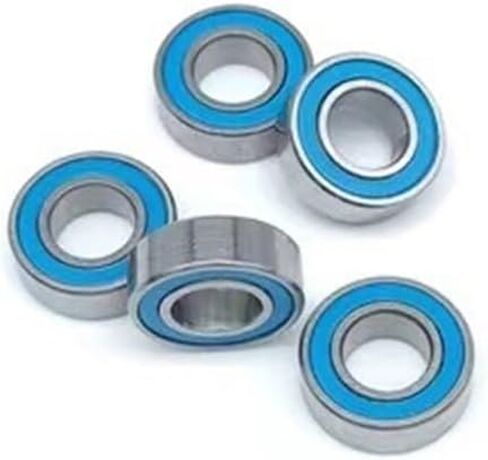 10pcs MR115-2RS Ball Bearing Steel Double-Shielded Miniature Ball Bearings 5x11x4mm in Saudi Arabia